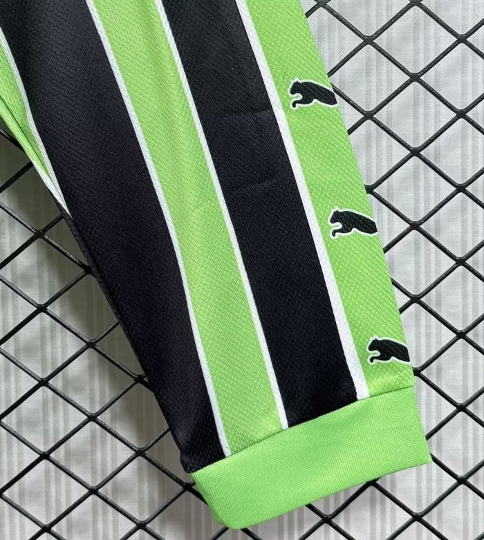 1999-2000 Wolfsburg Away Long Retro Soccer Jersey