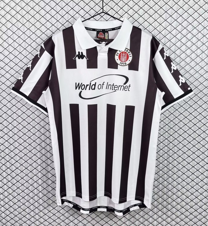 2000-2001 St. Pauli Home Retro Soccer Jersey