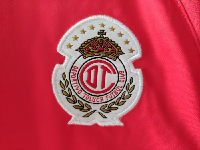 2008-2009 Toluca Home Retro Soccer Jersey