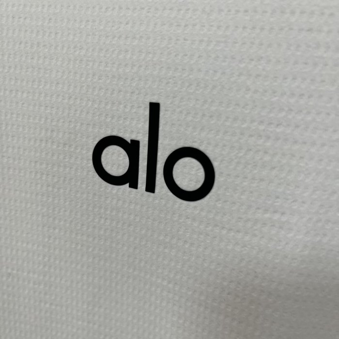 2026 Alo White High Quality Casual T-Shirt