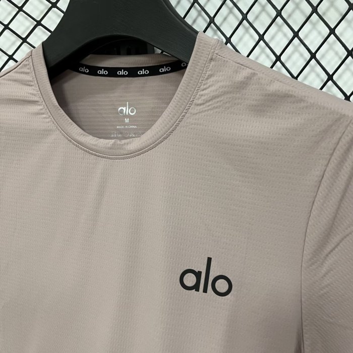 2026 Alo Black High Quality Casual T-Shirt