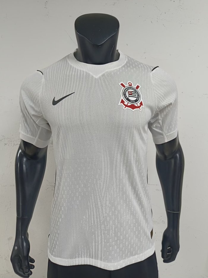 26-27 Corinthians Home Player Version Soccer Jersey