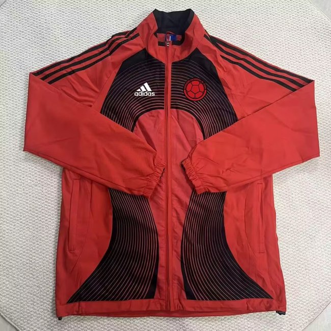 2026 Colombia Blue Retro Windbreaker