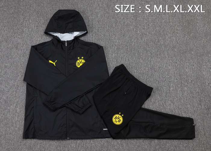 24-25 Dortmund High Quality Hoodie Jacket Tracksuit