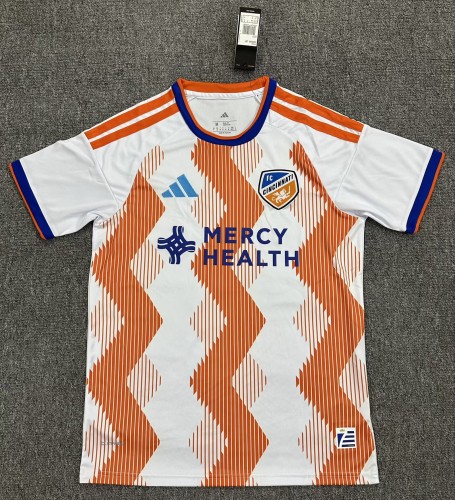 26-27 FC Cincinnati Away Fans Soccer Jersey