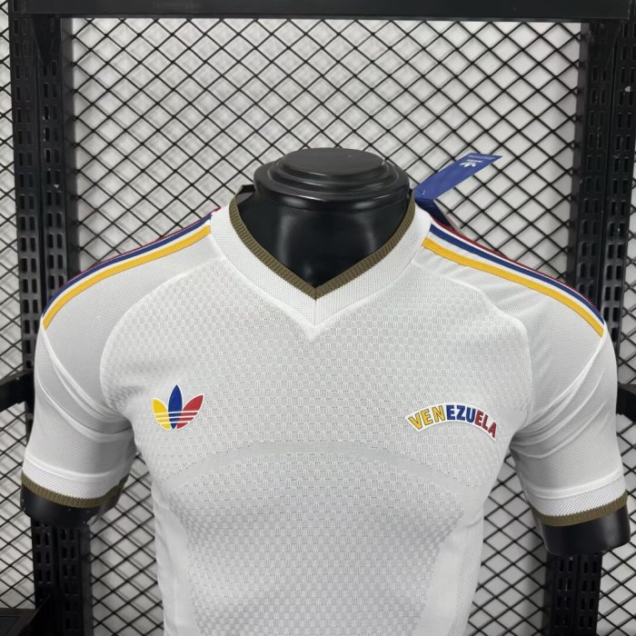 2026 Venezuela Away Player Version Soccer Jersey