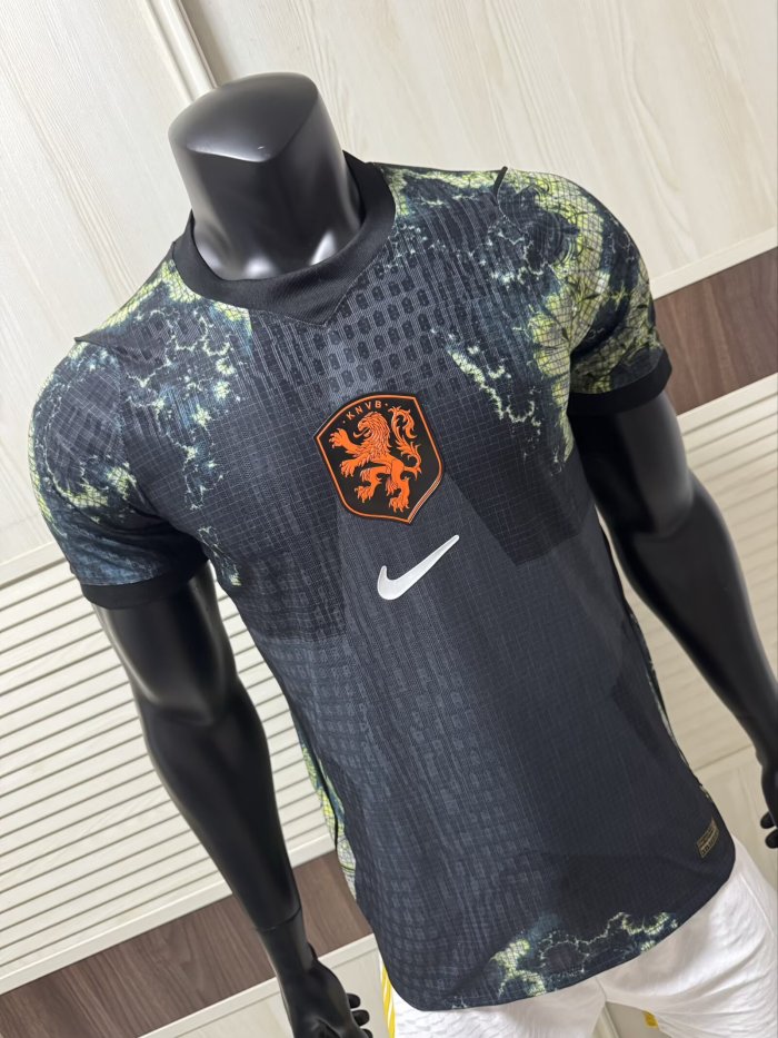 2026 NetherIands Black GoalKeeper Player Version Soccer Jersey