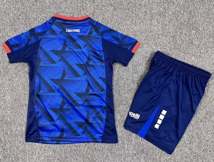 2026 Cape Verde Home Kids Soccer Jersey