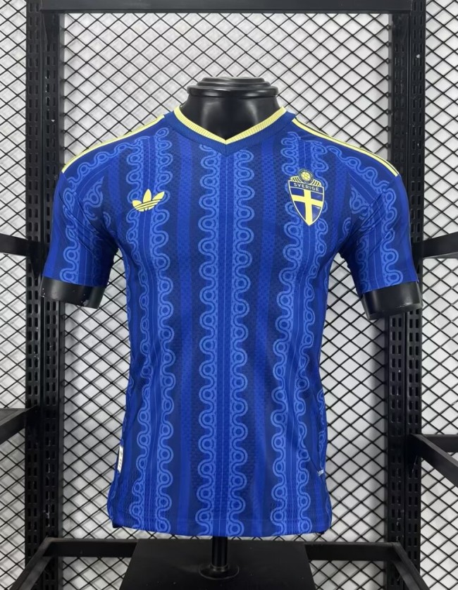 2026 Sweden Away Player Version Soccer Jersey