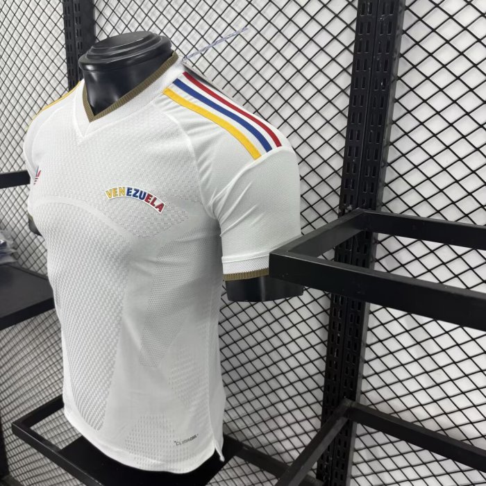 2026 Venezuela Away Player Version Soccer Jersey