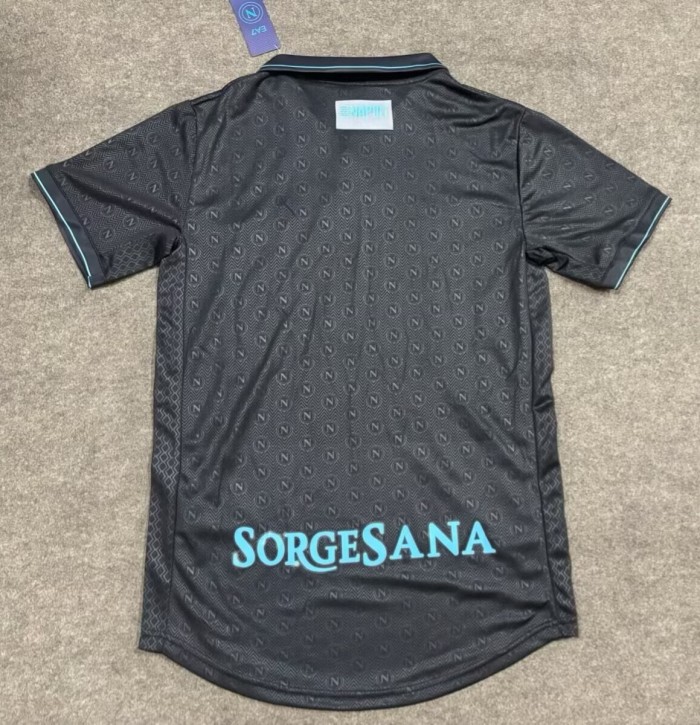 26-27 Napoli Black Special Edition Soccer Jersey