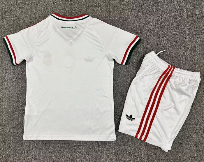 2026 Hungary Away Kids Soccer Jersey