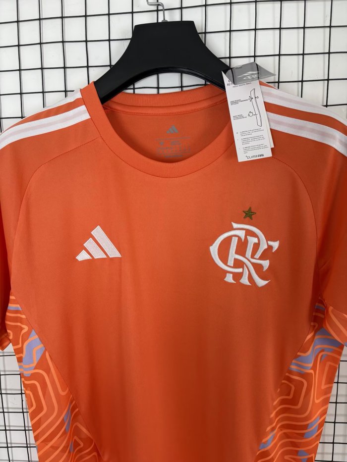 26-27 Flamengo Orange Special Edition Fans Soccer Jersey