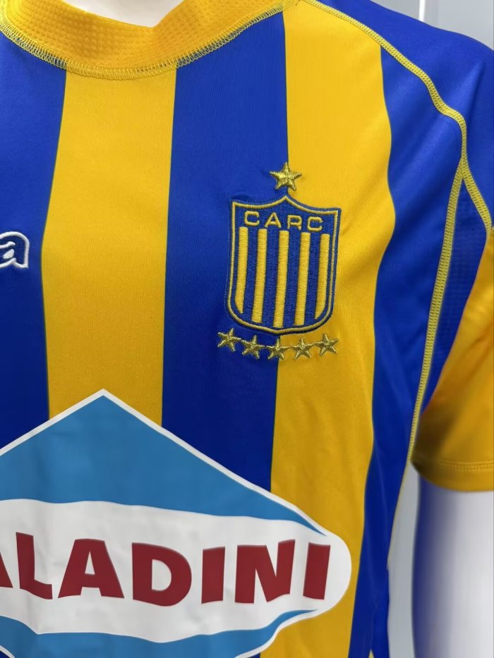 2006-2007 Rosario Central Home Retro Soccer Jersey