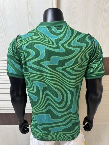2026 Brazil Green GoalKeeper Player Version Soccer Jersey