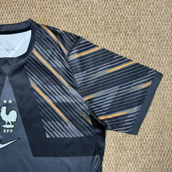 2026 France Black GoalKeeper Fans Soccer Jersey