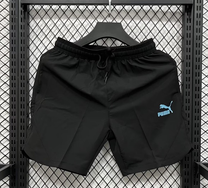 2026 PM Black Casual Short Pants
