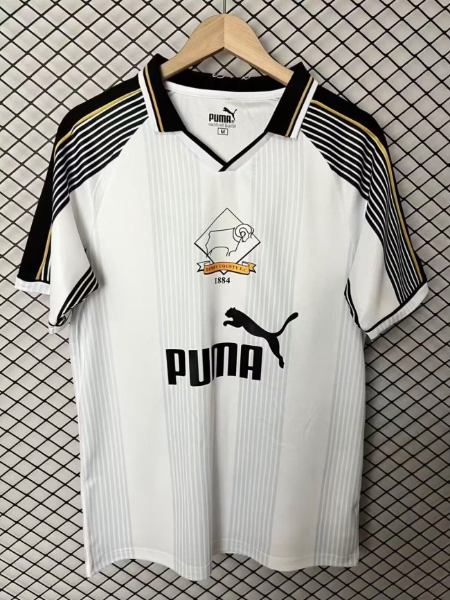 1995-1996 Derby County Home Retro Soccer Jersey