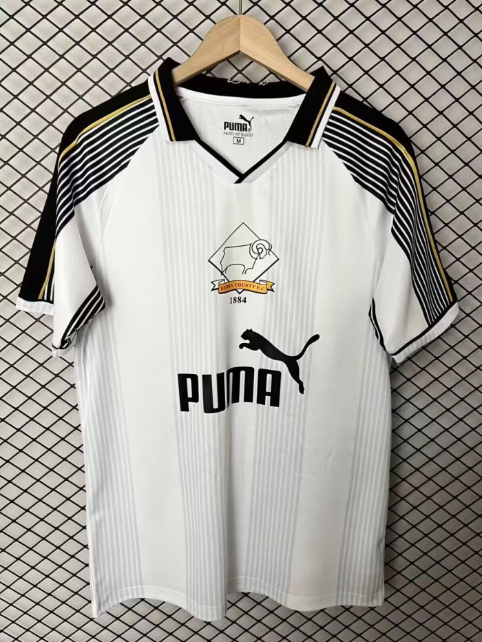 1995-1996 Derby County Home Retro Soccer Jersey