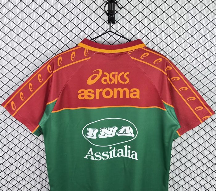 1995-1996 Roma Retro Soccer Jersey
