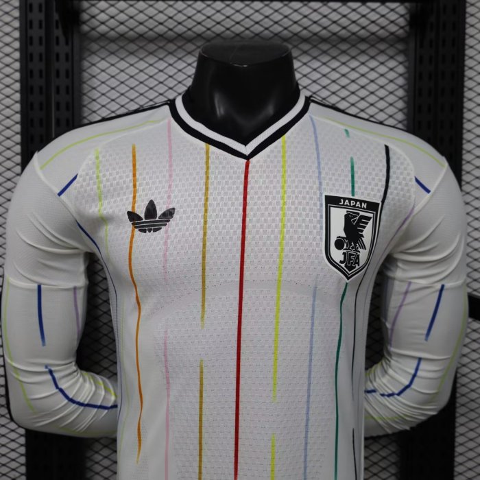 2026 World Cup Japan Away Long Sleeve Player Version Soccer Jersey*长袖球员