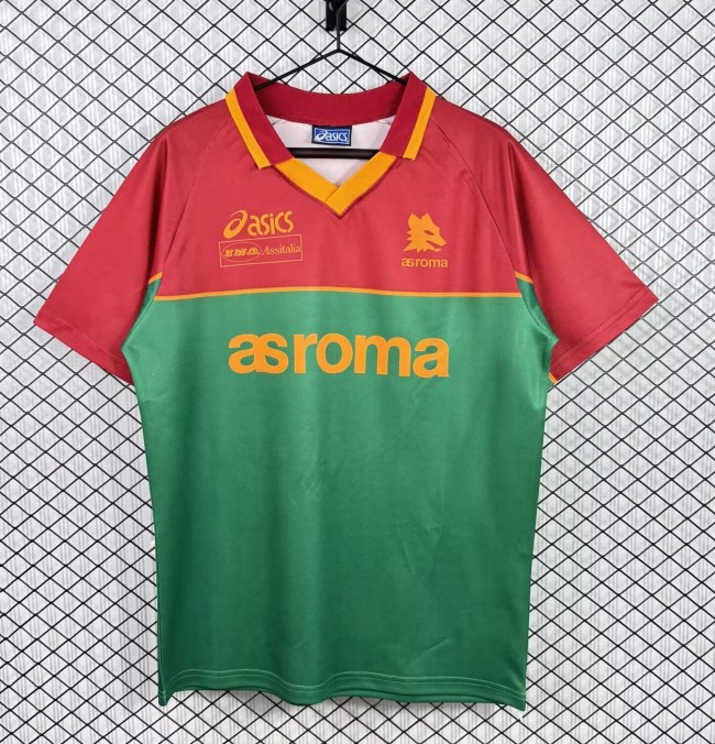 1995-1996 Roma Retro Soccer Jersey