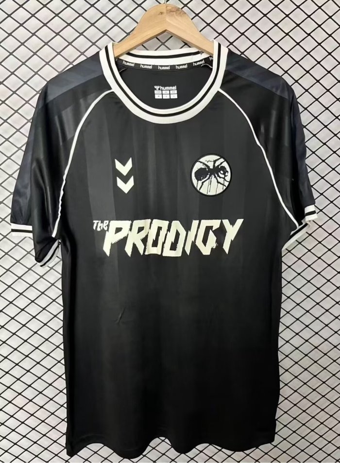 26-27 The Prodigy x Hummel Black Limited Edition Fans Soccer Jersey