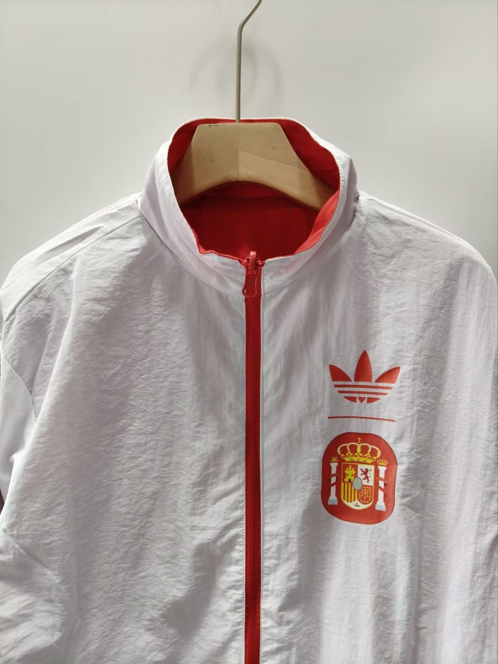 2026 Spain Double Sided Windbreaker