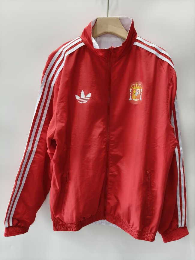 2026 Spain Double Sided Windbreaker