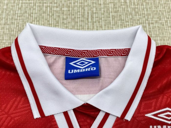 1995-1996 Necaxa Home Long Sleeve Retro Soccer Jersey