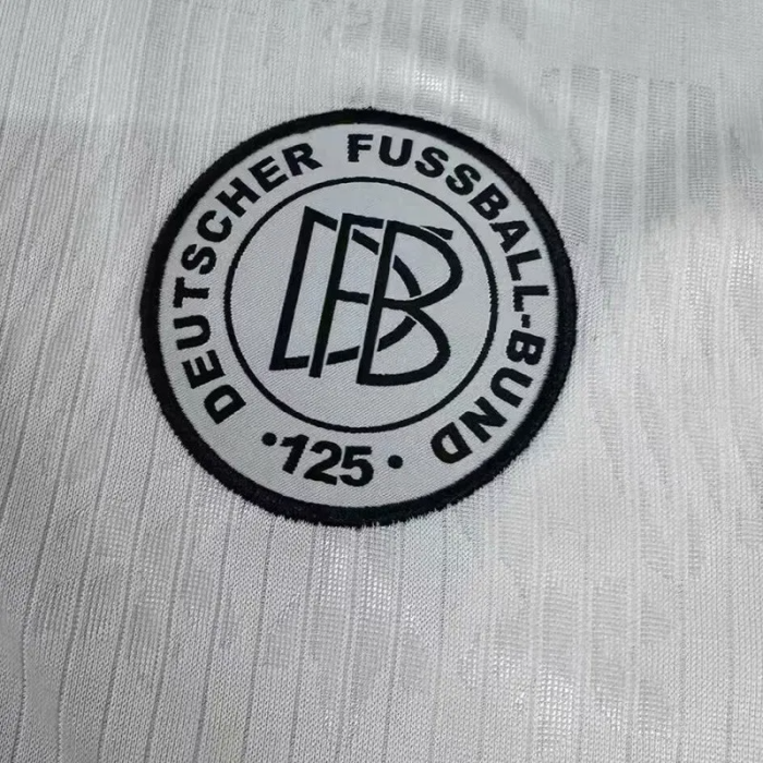 24-25 Germany White 125th Anniversary Long Sleeve Soccer Jersey (长袖)