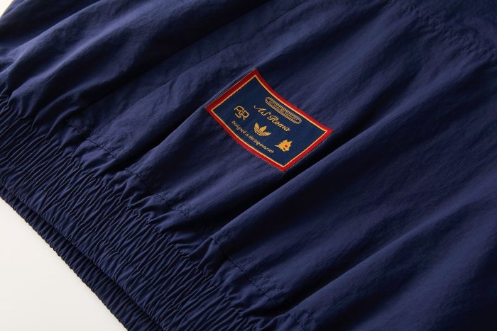 26-27 Roma New Pattern Half Pull Windbreaker