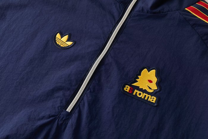 26-27 Roma New Pattern Half Pull Windbreaker
