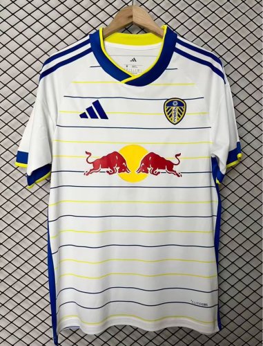 26-27 Leeds United Home Fans Soccer Jersey