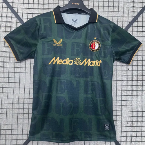 25-26 Feyenoord Fourth Fans Soccer Jersey