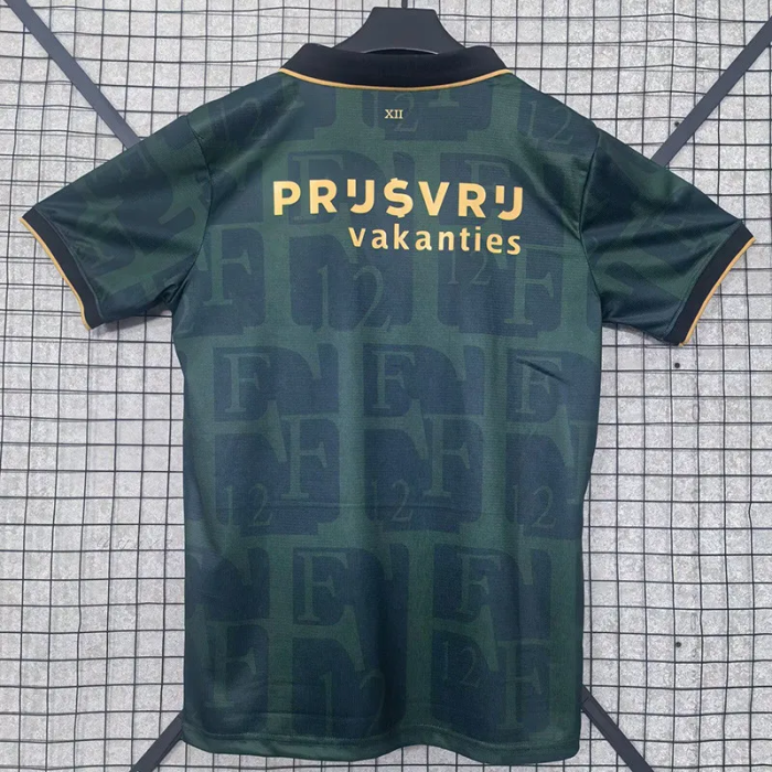 25-26 Feyenoord Fourth Fans Soccer Jersey