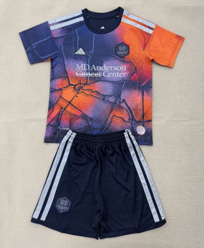26-27 Houston Dynamo Away Kids Soccer Jersey