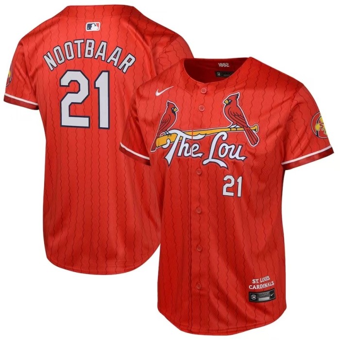 2026 MLB Cleveland Cardinals New Pattern Jersey