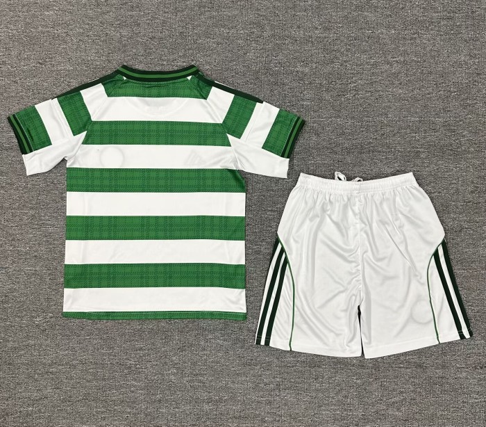 25-26 Celtic Home Kids Soccer Jersey