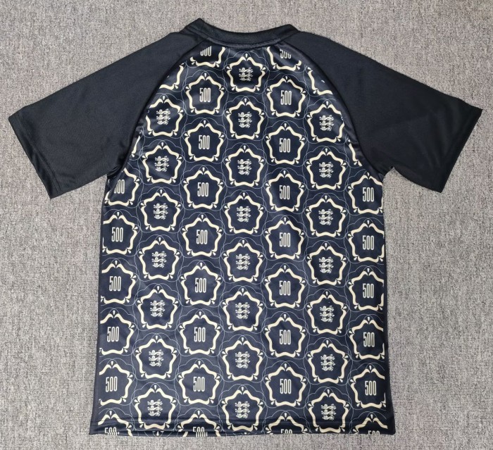 26-27 England Black Special Edition Fans Soccer Jersey