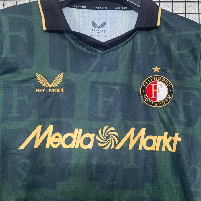 25-26 Feyenoord Fourth Fans Soccer Jersey