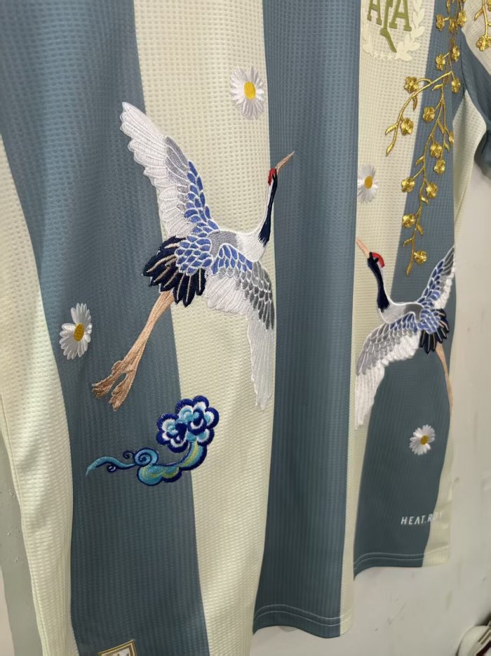 25-26 Argentina Embroidered Version Soccer Jersey