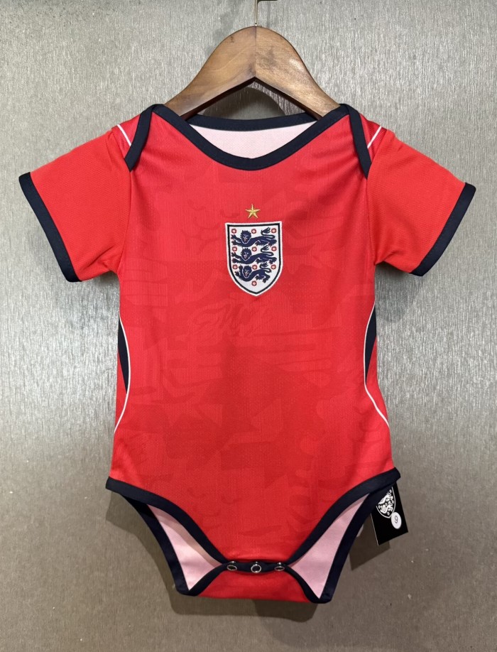 2026 England Away Baby Infant Crawl Suit