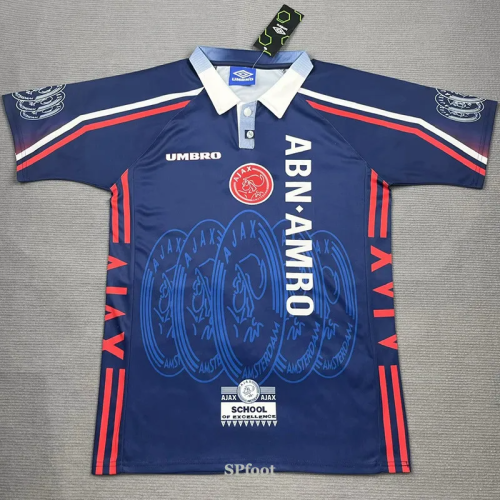 1997-1998 Ajax Away Retro Soccer Jersey