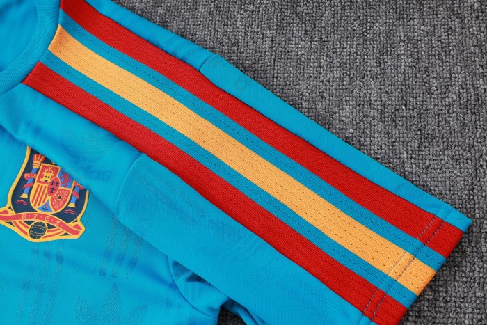 26-27 Spain Blue High Quality Player Version Training Short Suit (球员套装)