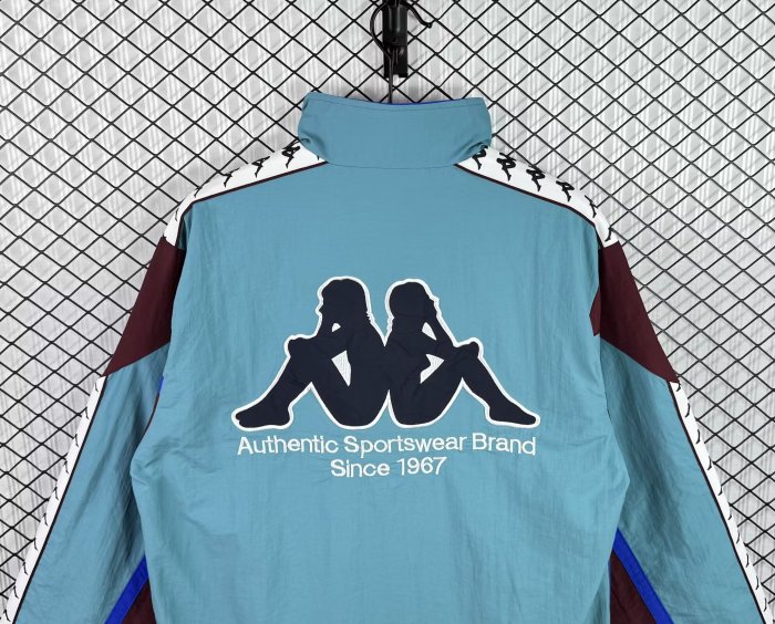 1967 BAR Blue Retro Windbreaker