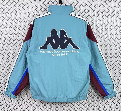 1967 BAR Blue Retro Windbreaker