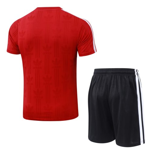 26-27 Germany Red High Quality Player Version Training Short Suit (球员套装)