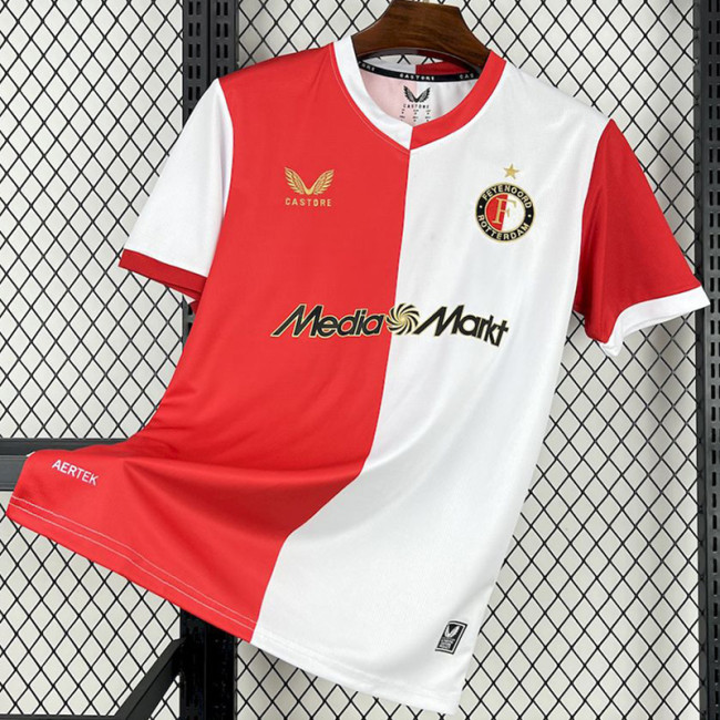 25-26 Feyenoord Home Fans Soccer Jersey