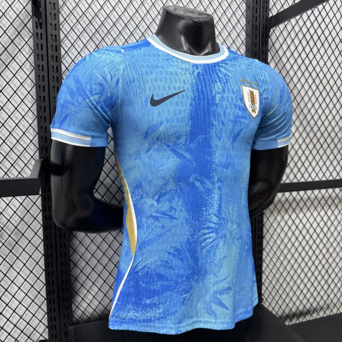 26-27 Uruguay Blue Special Edition Player Version Soccer Jersey